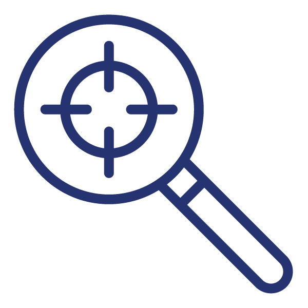 illustration of a magnifying glass